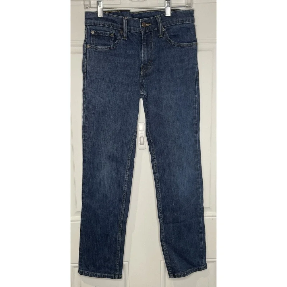 Levi's 511 Slim Fit Jeans Men's 29x30 Medium to Dark Blue Wash Casual Classic